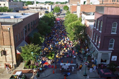 Over 800 people turned out for Wednesday's Predators Viewing Party.