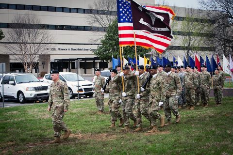 Blanchfield Army Community Hospital will host a change of battalion command ceremony June 30th, 2017. (U.S. Army photo by David E. Gillespie)