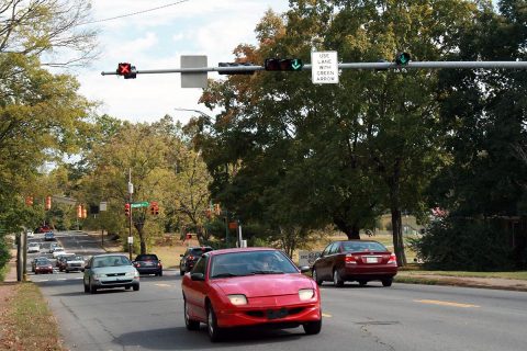 Madison Street Lane configuration between Tenth Street and Pageant Lane won’t change.