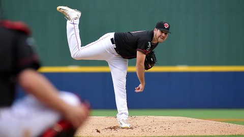 Sounds' Corey Walter Tosses Six Solid Innings as Nashville Evens Series. (Nashville Sounds)