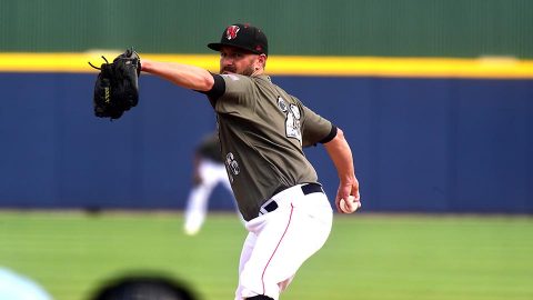 Nashville Sounds pitcher Chris Smith. (Nashville Sounds)