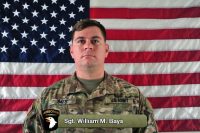 Sgt. William M. Bays, 29 of Barstow, California