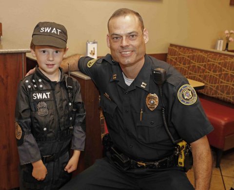 Clarksville Police Department's third "Coffee with a Cop" was held Saturday, July 15th at the Chick-Fil-A located on Madison Street.