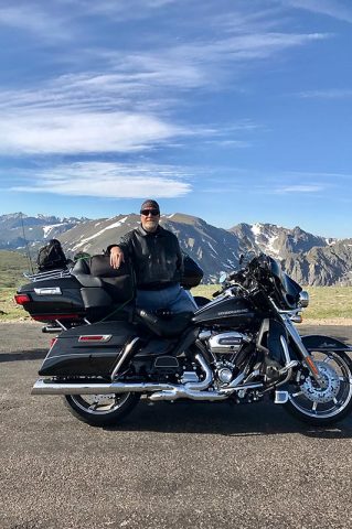 Hank and his Harley