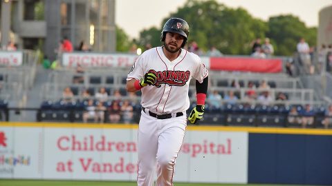 Nashville Sounds Infielder Renato Nunez Drives in Five Runs in Series Finale Against Sky Sox. (Nashville Sounds)