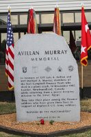 The Avillan Murray memorial was rededicated, June 25, 2017, in front of the Defense Military Pay Office on Fort Campbell, Kentucky by the Soldiers of the 101st Financial Management Support Unit, 101st Special Troops Battalion, 101st Airborne Division (Air Assault) Sustainment Brigade, 101st Abn. Div. (Sgt. Neysa Canfield/101st SBDE Public Affairs)