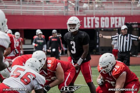 Austin Peay Governors Football held their second preseason scrimmage Saturday at Fortera Stadium. (APSU Sports Information)