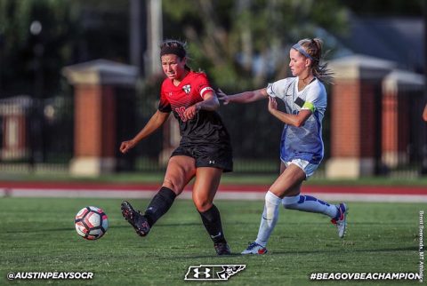 Austin Peay Soccer gets first win of the season Sunday at Middle Tennessee Blue Raiders. (APSU Sports Information)