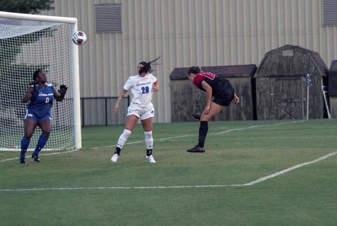 Austin Peay Soccer takes down Indiana State Sycamores 3-9 Tuesday night at Morgan Brothers Soccer Field. (APSU Sports Information) Austin Peay Soccer takes down Indiana State Sycamores 3-9 Tuesday night at Morgan Brothers Soccer Field. (APSU Sports Information)