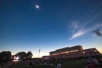 APSU hosts Peayclipse, an event for the community to gather and witness a once in a lifetime solar eclipse at Fortera Stadium on Monday, Aug. 21, 2017. (APSU)