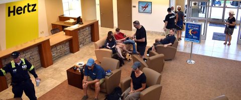 Clarksville Regional Airport’s terminal filled to capacity during the Great American Eclipse of 2017, August 21st. Pilots flew in from across the nation, and even internationally, to the witness the highly-anticipated celestial event. The influx of aircraft broke all previous single day air traffic records at the public-use airport. 