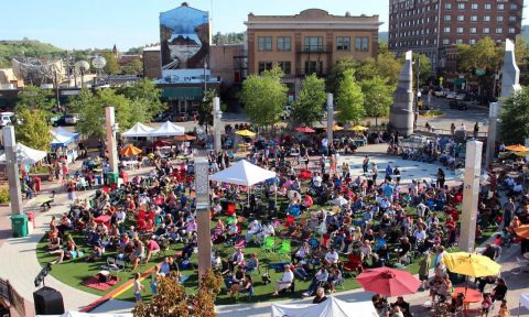 Rapid City Main Street Square in 2015