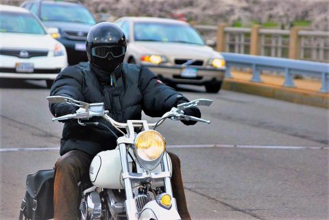 Motorcycle on the Road