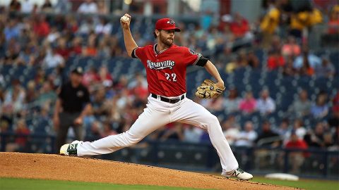 Nashville Sounds Right-Hander Zach Neal Logs Seven Innings in Series Opener. (Nashville Sounds)