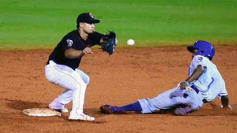 Nashville Sounds' Yairo Muñoz Collects Fourth Straight Multi-Hit Effort. (Nashville Sounds)