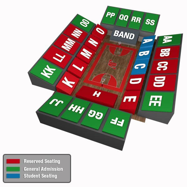 Austin Peay Basketball Seating Chart