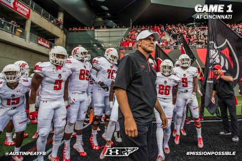 Austin Peay Football Governors impressive in season opener at Cincinnati. (APSU Sports Information)