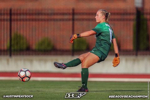 Austin Peay Women's Soccer finishes nonconference play this weekend against Mississippi Valley State and Little Rock. (APSU Sports Information)