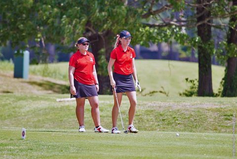 Austin Peay's Ashton Goodley is tied for third after 36 holes at NKU Fall Classic. (APSU Sports Information)