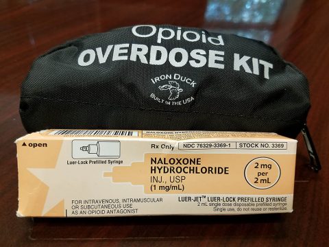 Naloxone added to Rapid Deployment Bags that are in every Clarksville Police Officer's vehicle.