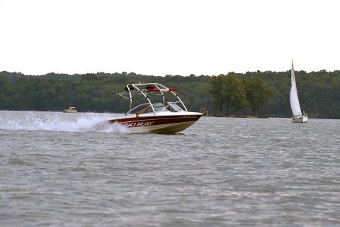 Boats move about J. Percy Priest Lake in Nashville, Tenn., July 19, 2017. The public is encouraged to make water safety priority over the Labor Day weekend. (Leon Roberts) Boats move about J. Percy Priest Lake in Nashville, Tenn., July 19, 2017. The public is encouraged to make water safety priority over the Labor Day weekend. (Leon Roberts)