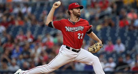 Nashville Sounds' Zach Neal Tosses Gem in Finale. (Nashville Sounds) Nashville Sounds' Zach Neal Tosses Gem in Finale. (Nashville Sounds)
