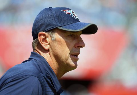 Tennessee Titans head coach Mike Mularkey. (Christopher Hanewinckel-USA TODAY Sports)