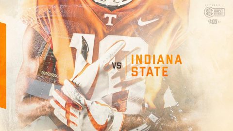 Tennessee Vols face Indiana State in home opener on Saturday, September 9th at 3:00pm CT on SEC Network. (UT Athletics)