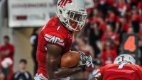 Austin Peay Governors Football travels to Nashville to battle Tennessee State Tigers Saturday night. (Robert Smith, APSU Athletics)