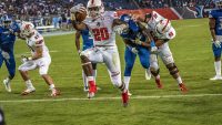 Austin Peay Football gets 21-17 win over Tennessee State at Nissan Stadium Saturday night. (APSU Sports Information)