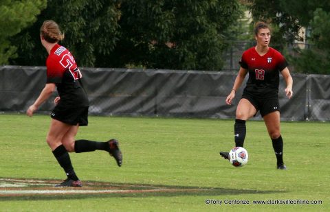 Austin Peay Women's Soccer closes out regular season play Sunday against Morehead State at Morgan Brothers Soccer Field. 