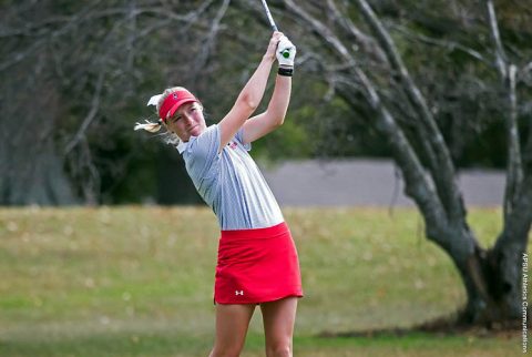 Austin Peay Women's Golf junior Taylor Goodley sits in sixth place at the Clarksville Country Club. (APSU Sports Information)