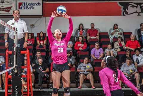 Austin Peay Volleyball travels to Western Kentucky, Tennessee Tech and Jacksonville State this week. (APSU Sports Information) Austin Peay Volleyball travels to Western Kentucky, Tennessee Tech and Jacksonville State this week. (APSU Sports Information)