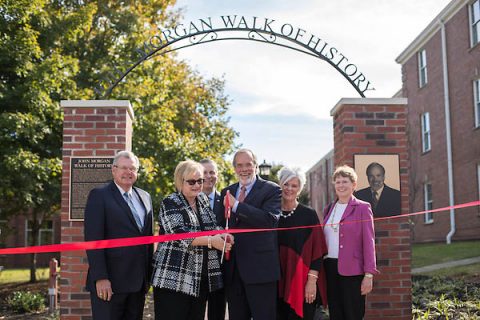 The Pave The Way Ribbon Cutting Ceremony was held on Friday, Oct. 20, 2017.