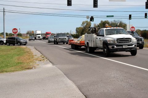 Martin Luther King Parkway/State Route 76 at Vaughan Road.?