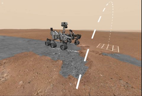 Access Mars allows any member of the public to explore the discoveries of NASA's Curiosity rover. (NASA/JPL-Caltech)