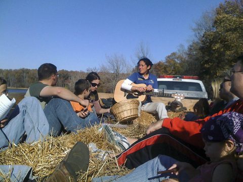 Nature Station Fall Hayride. (Melodie Anderson)