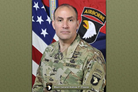 Major General Andrew P. Poppas