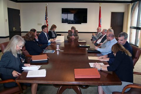 City of Clarksville officials, CDE Lightband leaders  and finance and bond  advisers completed a major bond refinancing effort Thursday at City Hall. The bond refunding will save CDE Lightband $15 million over 20 years.