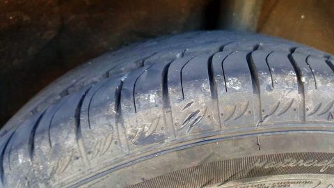 Vandals slashed the tires on four vehicles over the Thanksgiving Weekend in Clarksville.