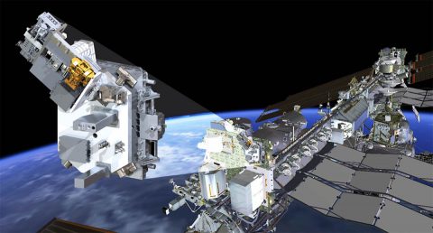 TSIS-1 will be affixed to the International Space Station in December 2017 TSIS-1 operates like a sun flower: it follows the Sun, from the ISS sunrise to its sunset, which happens every 90 minutes. At sunset, it rewinds, recalibrates and waits for the next sunset. (NASA/LASP) TSIS-1 will be affixed to the International Space Station in December 2017 TSIS-1 operates like a sun flower: it follows the Sun, from the ISS sunrise to its sunset, which happens every 90 minutes. At sunset, it rewinds, recalibrates and waits for the next sunset. (NASA/LASP)