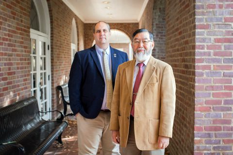 Retired businessman Yoshio Koyama is a liaison provided by The Japan Foundation to help forge relationships between APSU and Japanese businesses. Retired businessman Yoshio Koyama is a liaison provided by The Japan Foundation to help forge relationships between APSU and Japanese businesses.