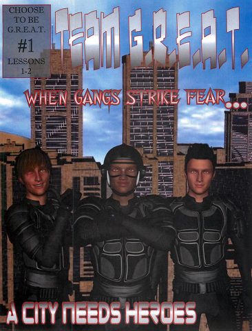 TEAM G.R.E.A.T. comic book series.