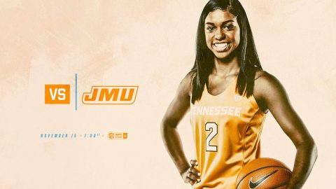 Tennessee Women's Basketball hosts James Madison Wednesday night at Thompson-Boling Arena. (UT Athletics)