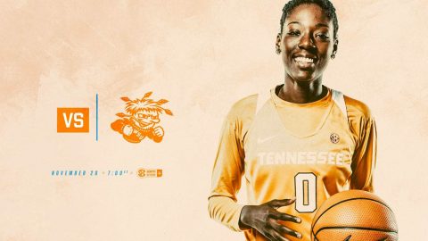 Tennessee Women's Basketball hosts Wichita State Monday at 6:00pm CT. (Tennessee Athletics)