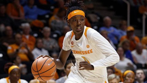 Tennessee Women's Basketball gets 68-56 win over Wichita State Monday night at Thompson-Boling Arena. (Tennessee Athletics)