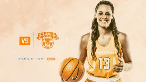 Tennessee Women's Basketball hosts Central Arkansas Thursday at Thompson-Boling Arena. Tip off is at 6:00pm CT. (Tennessee Athletics)