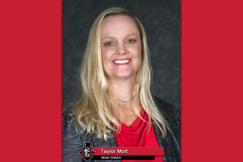 APSU Volleyball head coach Taylor Mott