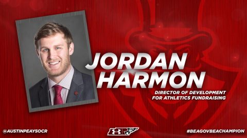 Jordan Harmon named Austin Peay Director of Athletics Development. (APSU Sports Information)