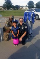 Local Fort Campbell law enforcement, soldiers and families came out to take a stand against crime at NNO 2017